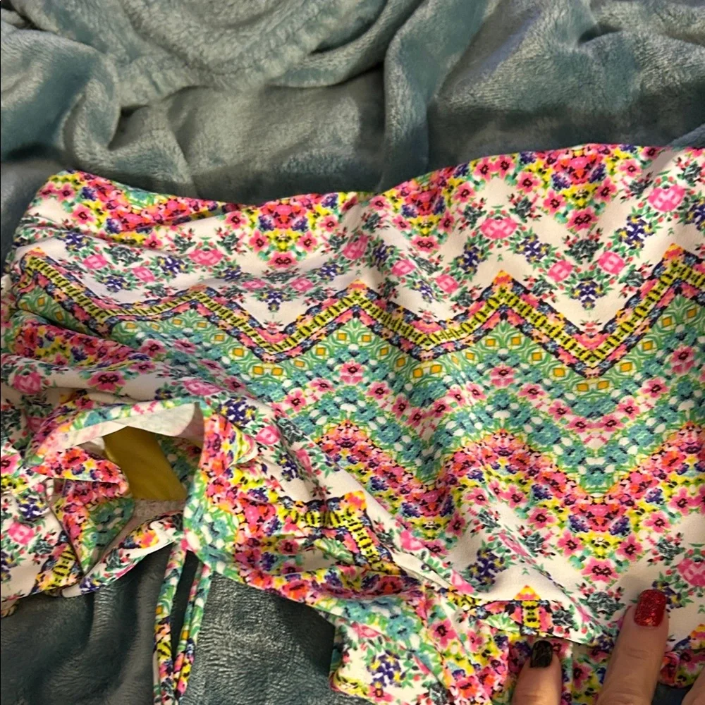 Jessica Simpson Multicolor Floral Bikini bottom medium - Picture 9 of 13